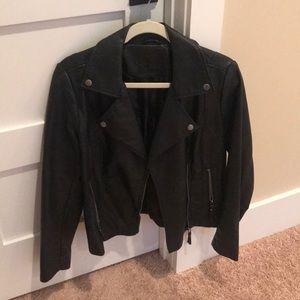 Barely Worn Faux Leather Jacket